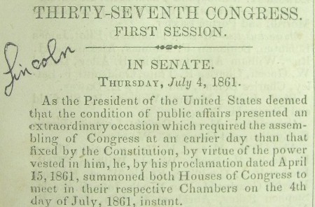 civil war congress
